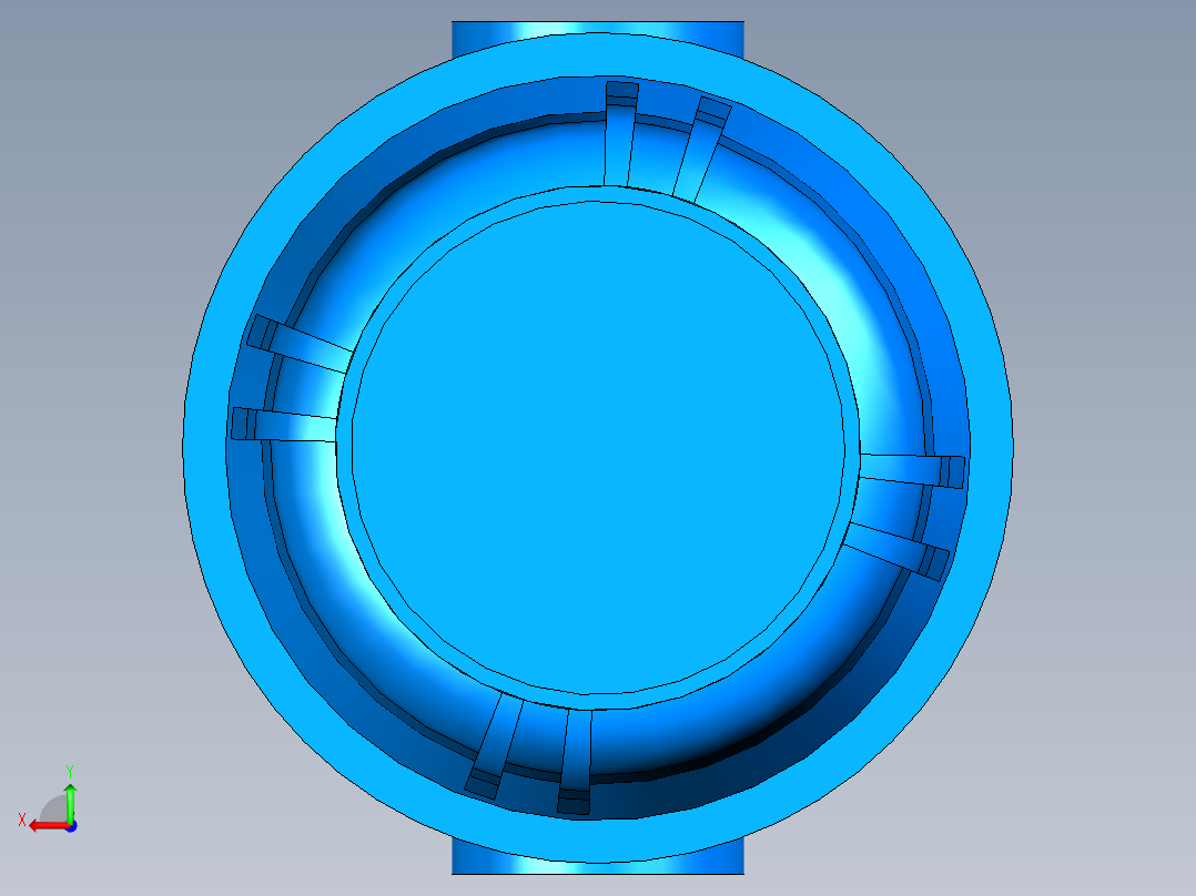 筒式过滤器外壳BIG DUO 20后视图