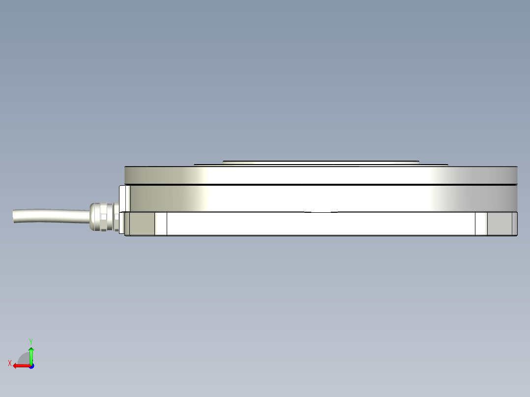 224-030直驱电机后视图