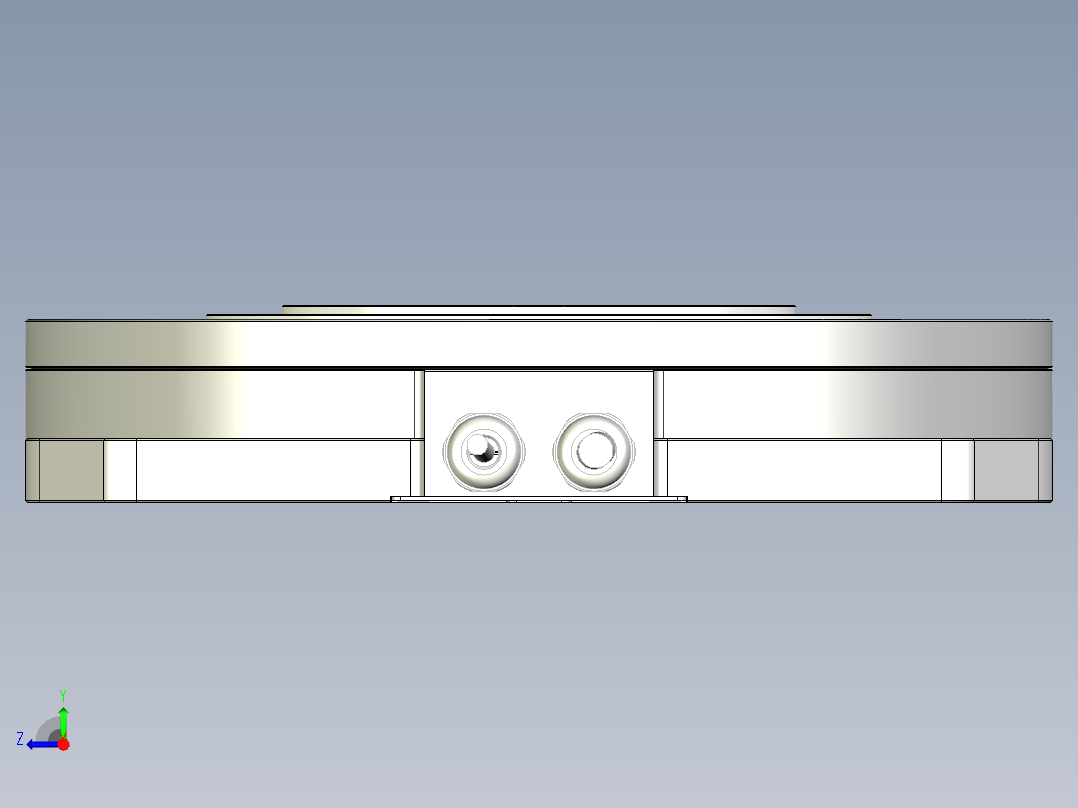 224-030直驱电机右视图