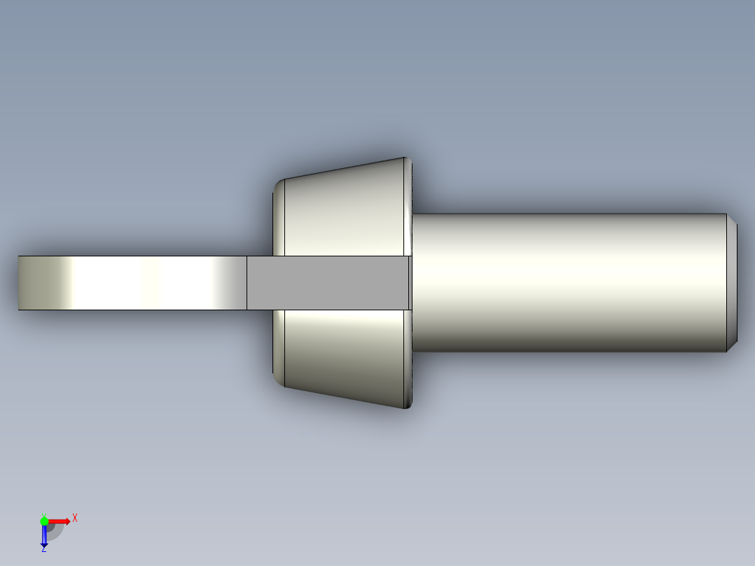 带耳螺钉-DIN_316_Wing_screws_6x0.75x14-11-11_33_2.3_17_6.stp俯视图