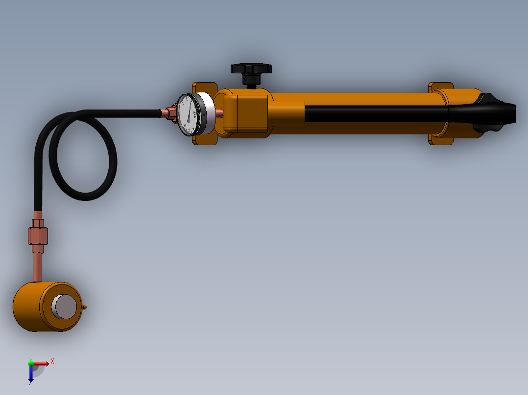 液压千斤顶俯视图