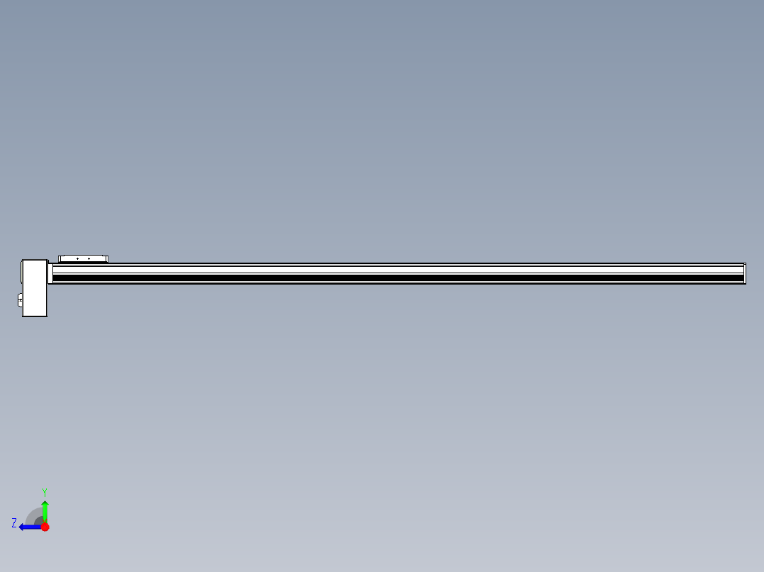 同步带全封闭直线模组TPA-HCB-105D-90-L1600-RP-Y-P20-N3右视图