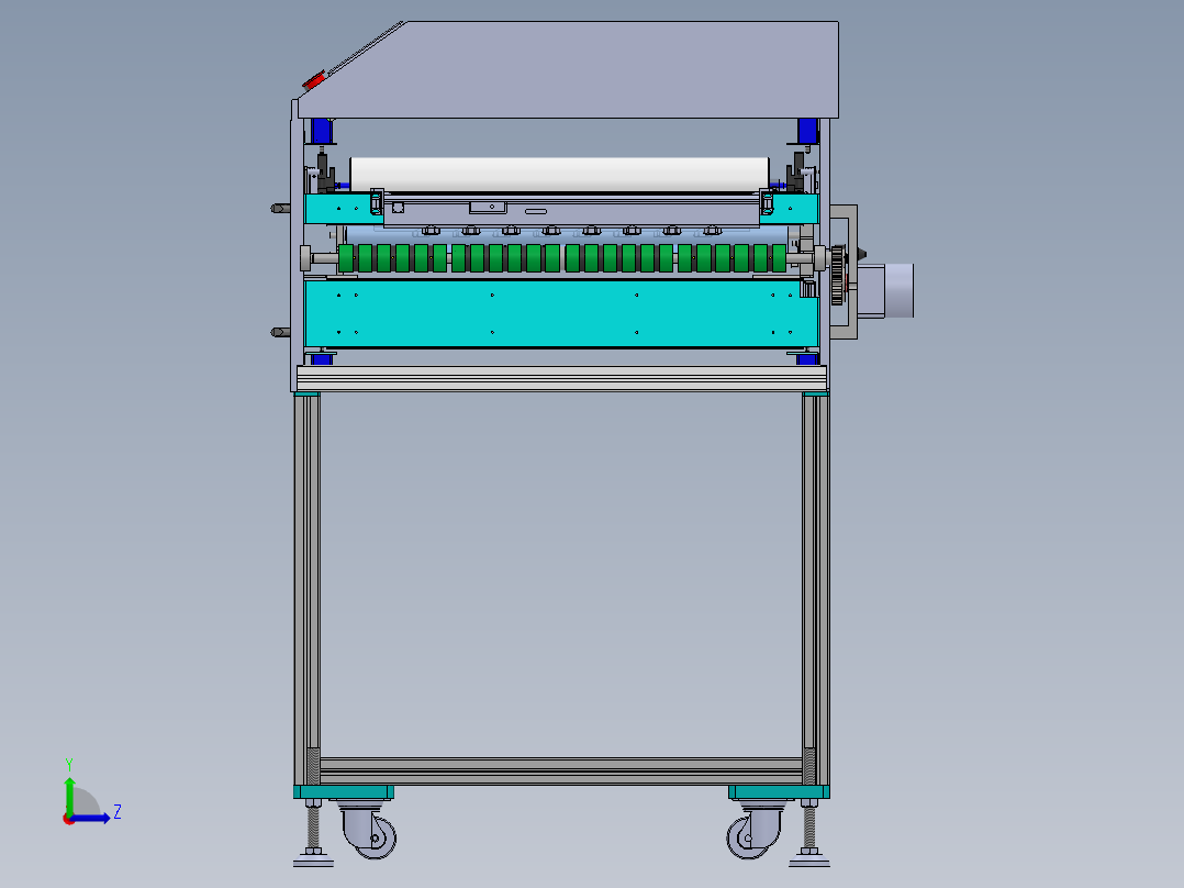 液晶面板清洁机sw18可编辑左视图