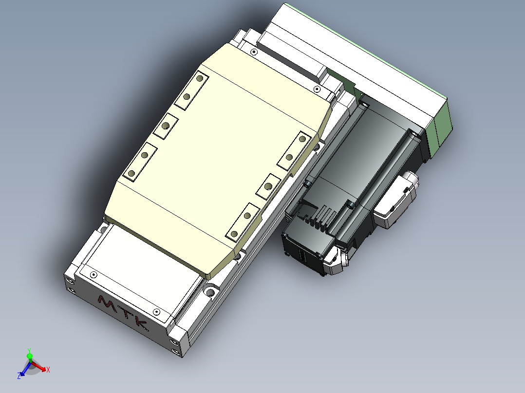 GTH内嵌丝杆全封闭GTH15-BR-750W