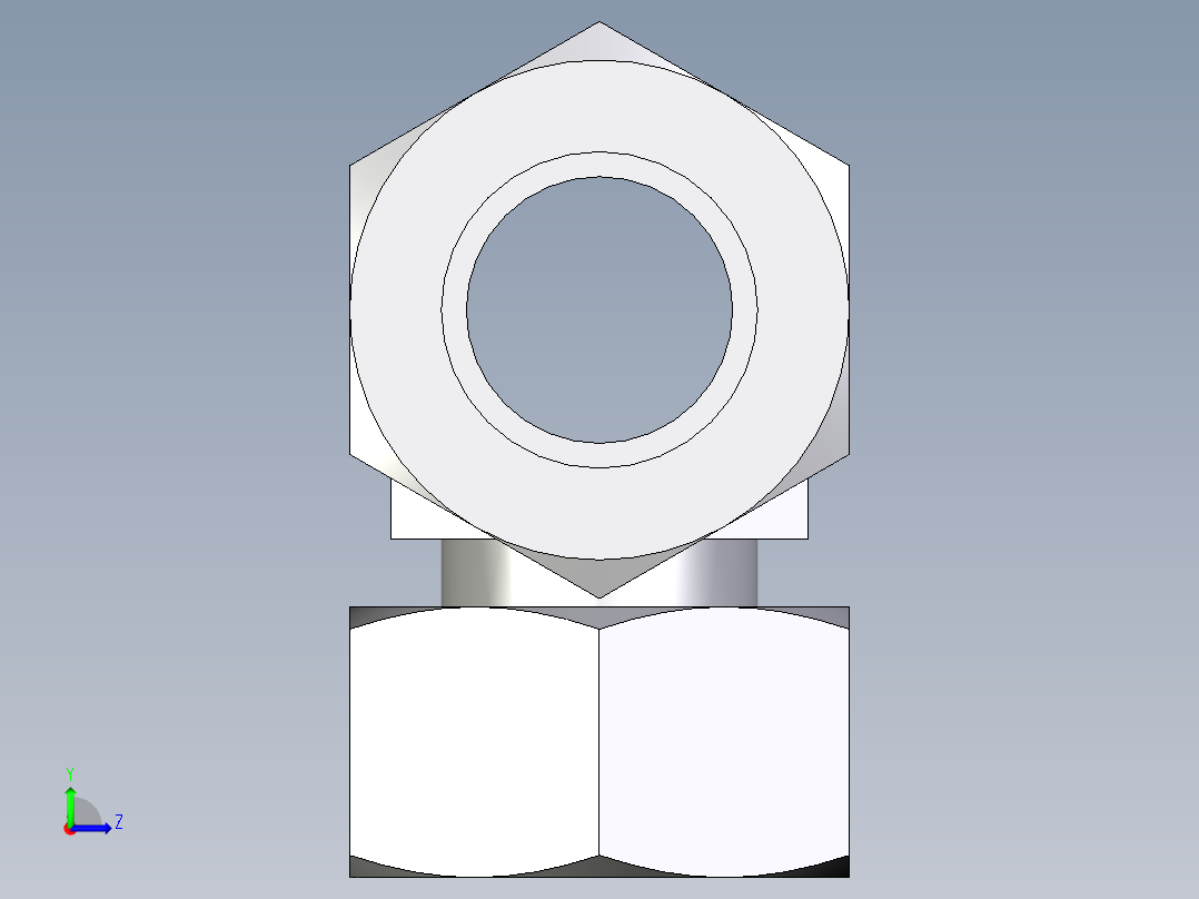 卡套式工业通用硬管接头EO_Standpipe_branch_tee_EVT38S71左视图
