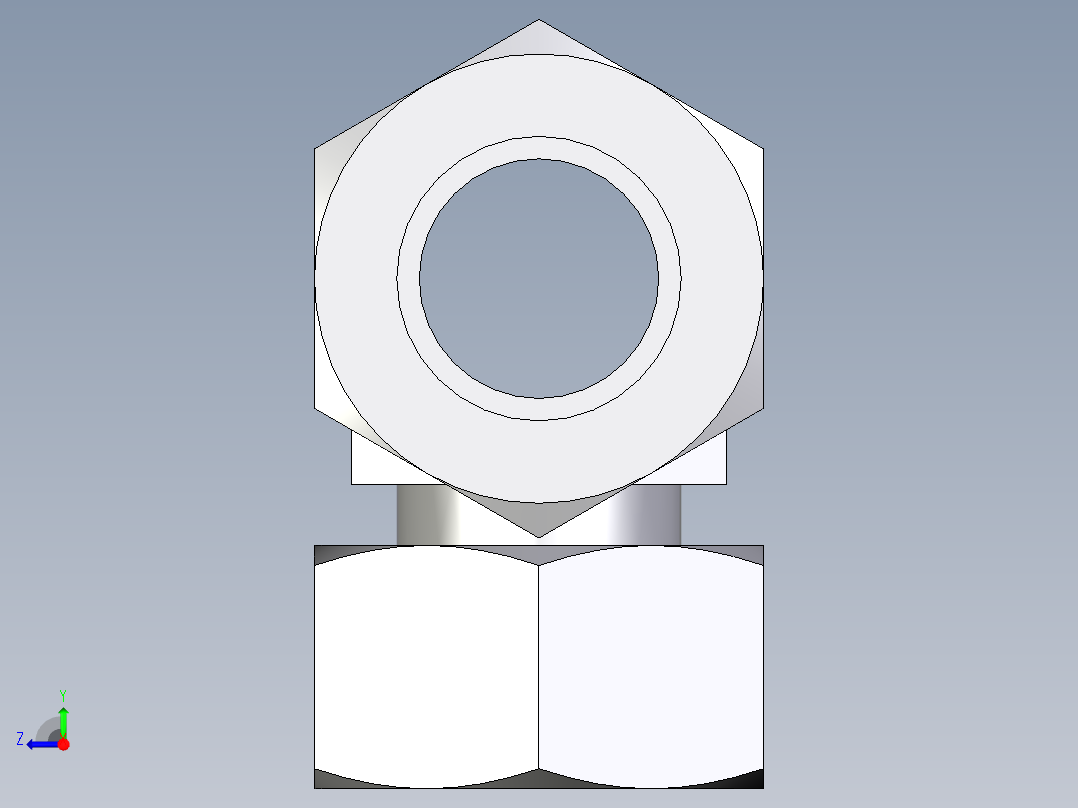 卡套式工业通用硬管接头EO_Standpipe_branch_tee_EVT38S71右视图