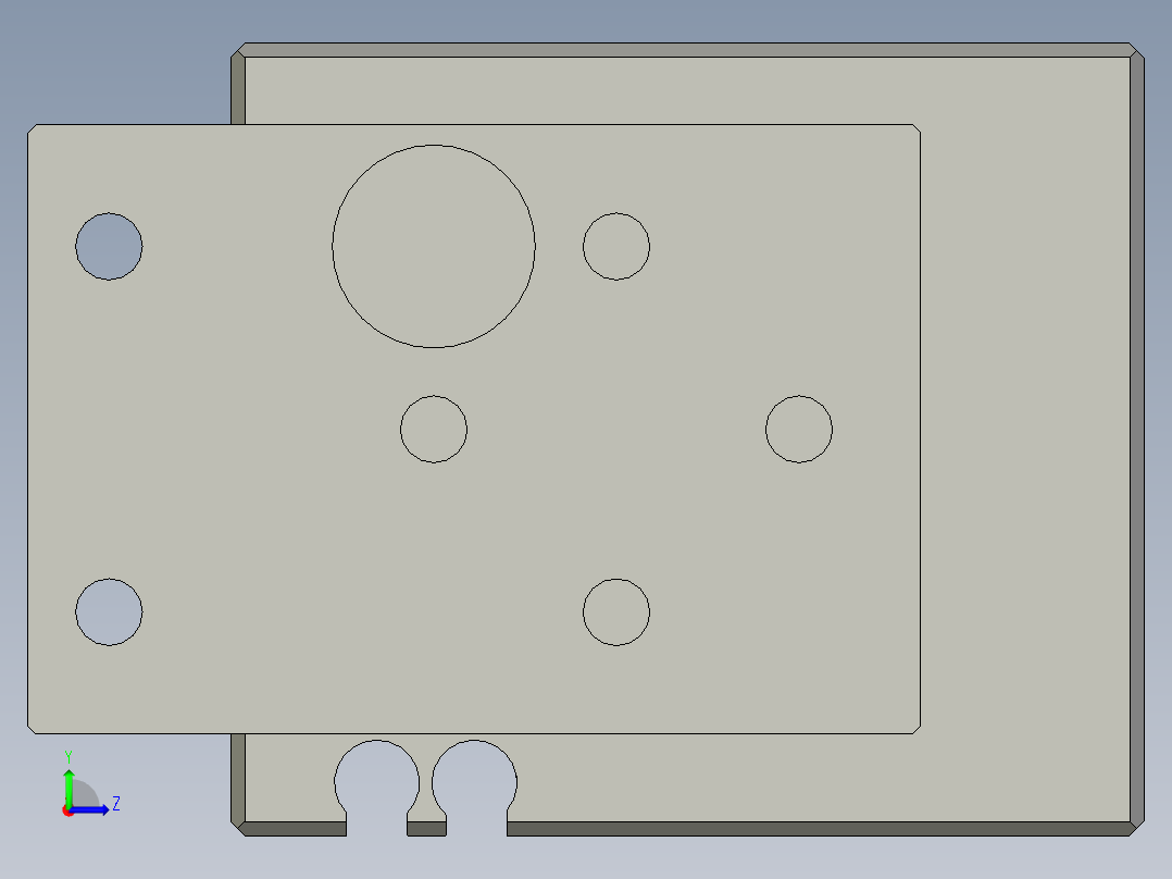 普通气爪PH06-12左视图
