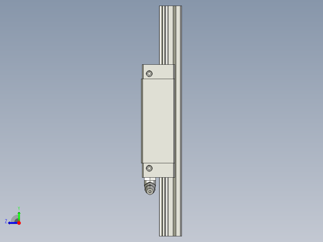 银泰PMI-SME20-SB.igs右视图