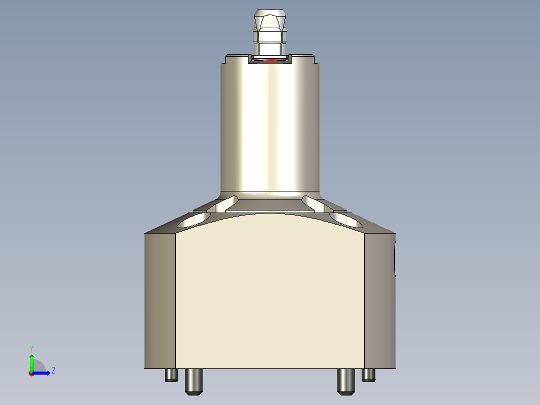 KOSMEKSFA1000-G0N-080-H70多系列多零件图纸模型多系列多零件图纸模型左视图