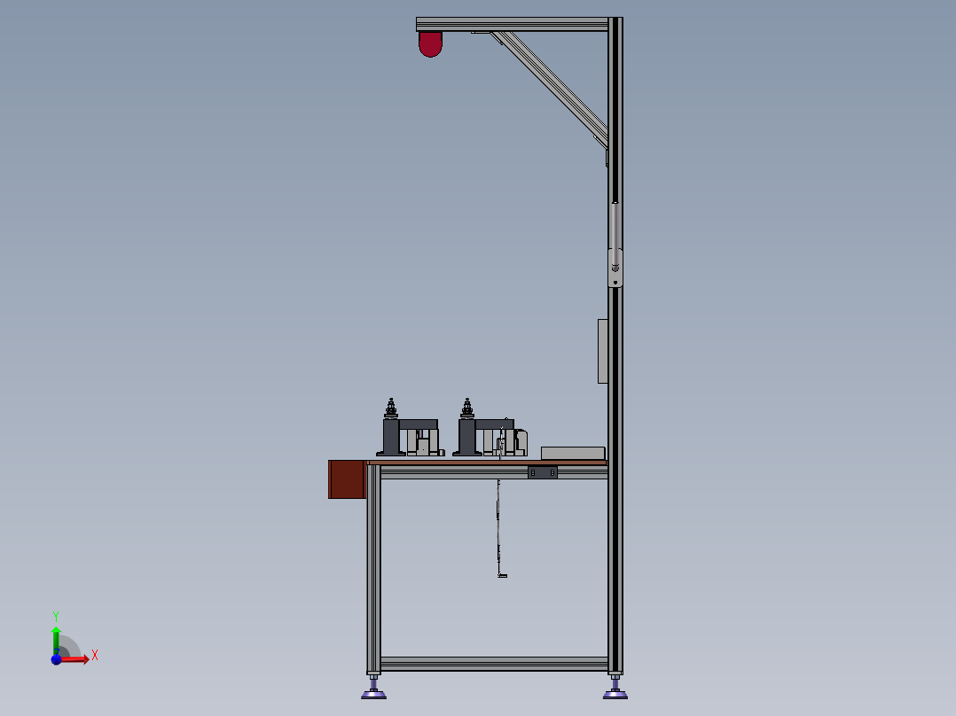 2023.02月-汽车天窗轨道线束组装sw18可编辑前视图