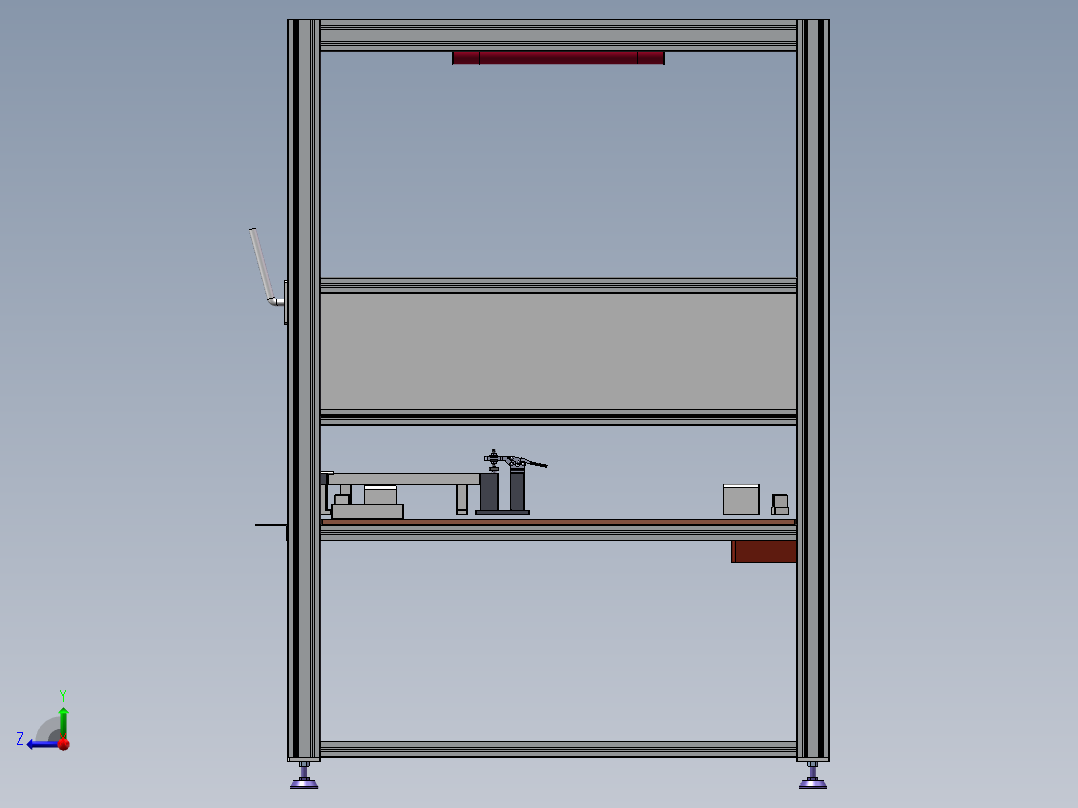 2023.02月-汽车天窗轨道线束组装sw18可编辑右视图