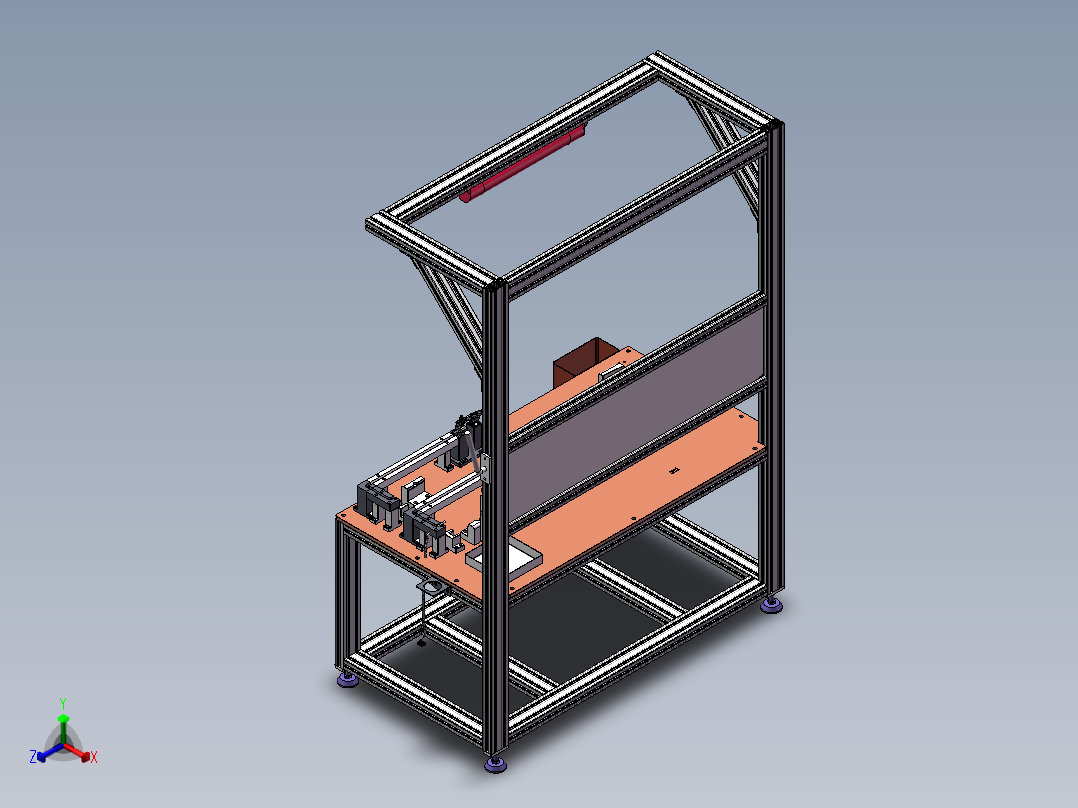 2023.02月-汽车天窗轨道线束组装sw18可编辑正等轴测图
