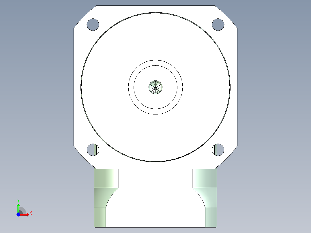 直齿ZPLX120-L3 19-70-90-M5.stp前视图