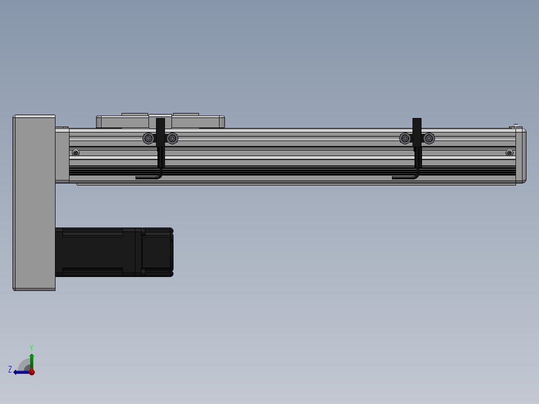 精密模组MY60-T10-200L-BM-P10-C4-C右视图