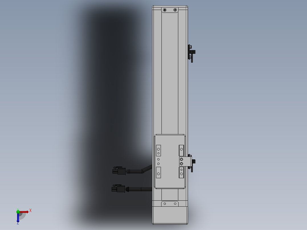 精密模组MY60-T10-200L-BM-P10-C4-C俯视图