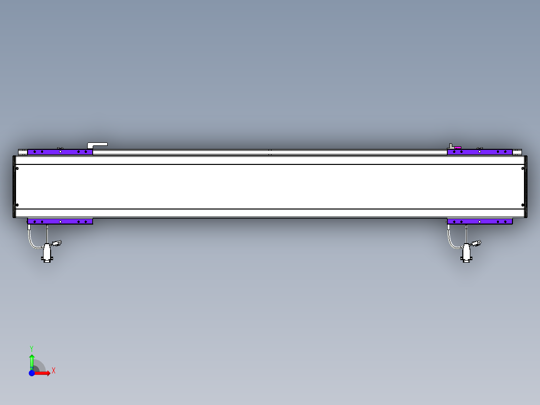 威洛博VL系列3d模型模组2VL17E2Y-S950前视图