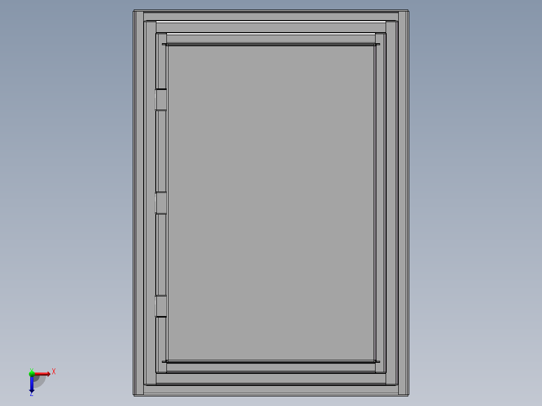 282018防火保险柜俯视图