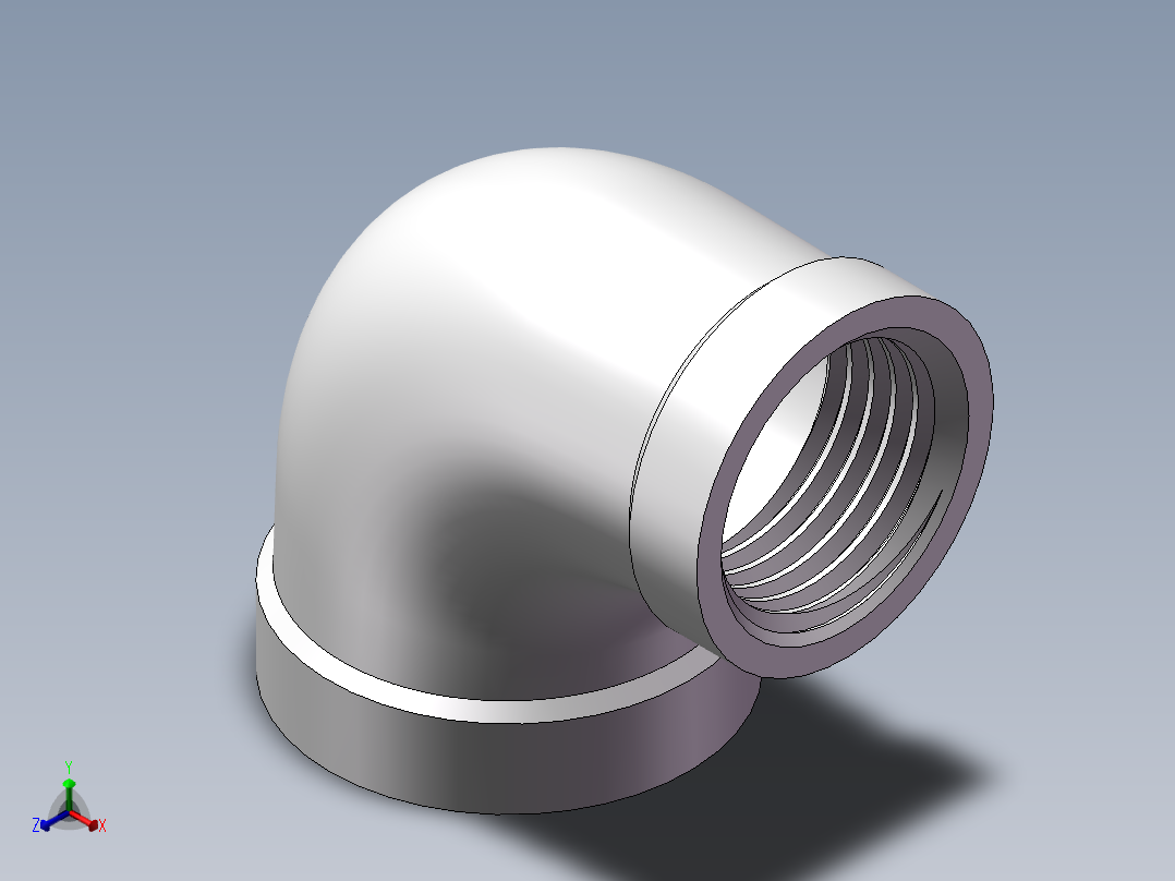 弯头-异径内丝 DN20-DN15