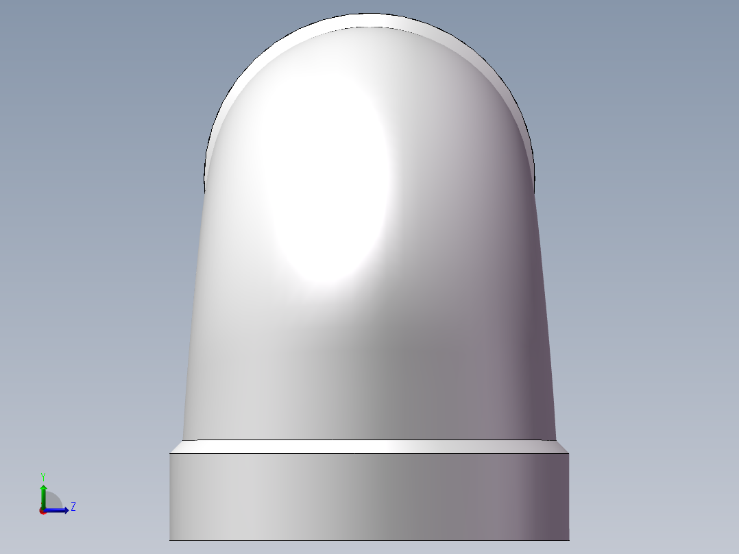 弯头-异径内丝 DN20-DN15左视图