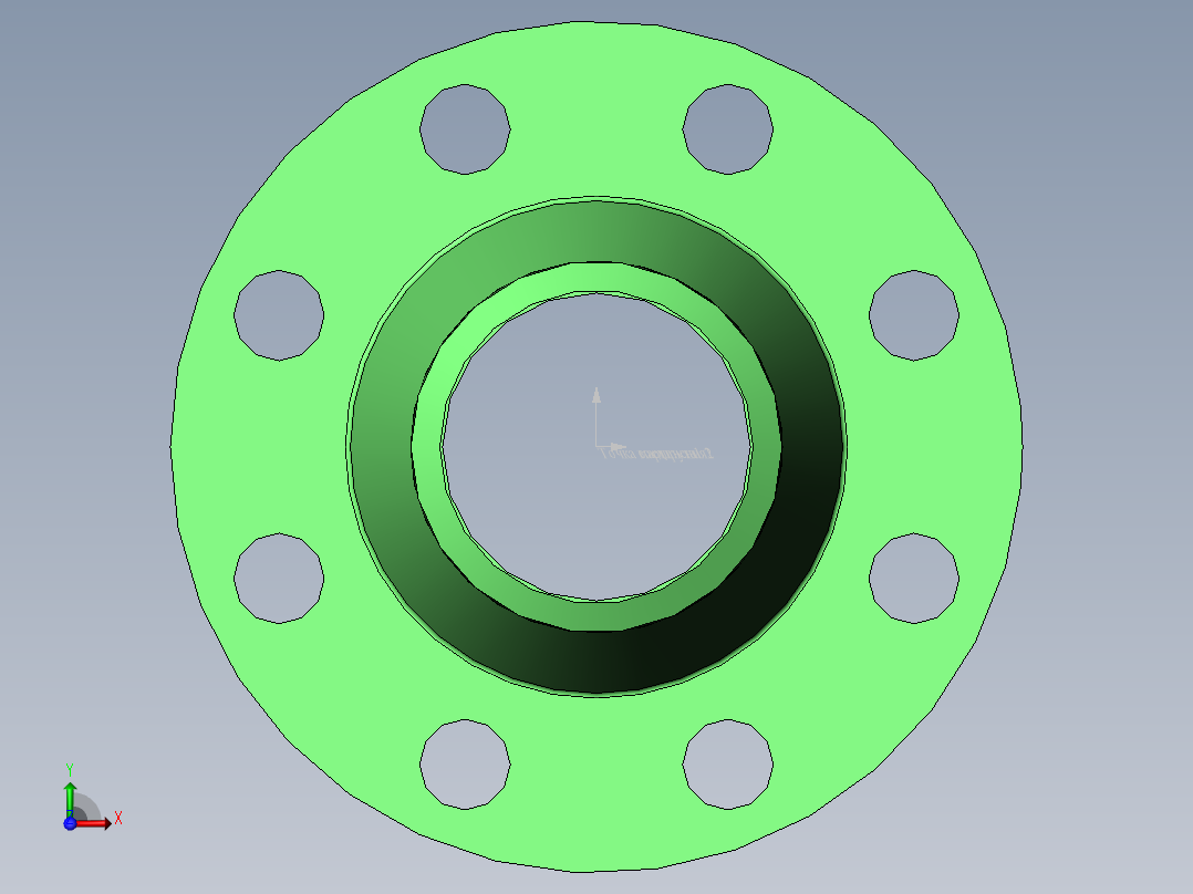 法兰 (18)前视图