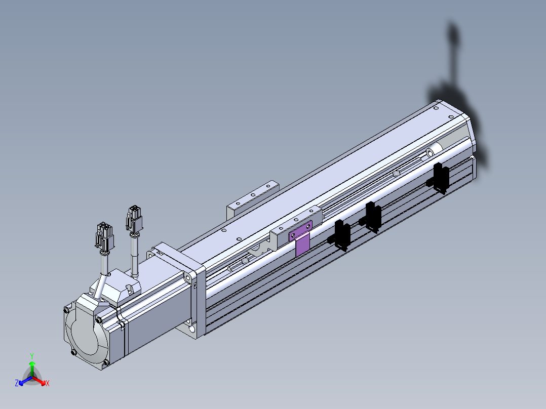 东锦丝杆传动-直线滑台模组DH60-L10-S150-BC-T400-C3