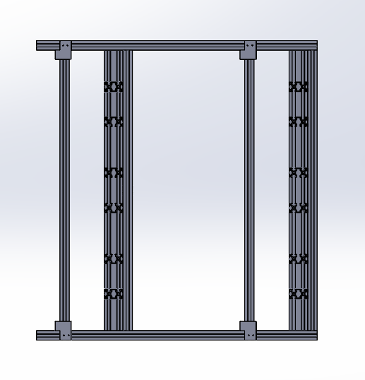 铝型材工业展柜