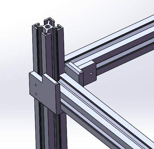 铝型材工业展柜