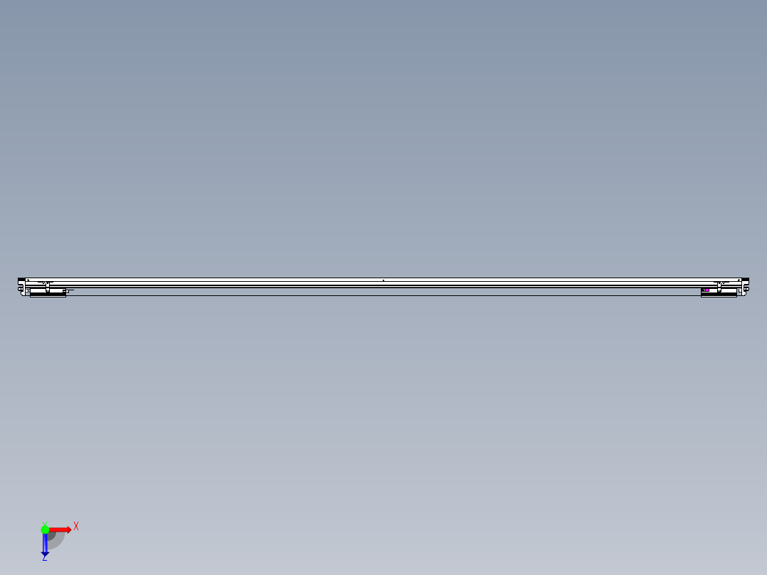 威洛博VL系列3d模型模组2VL22H2Y-S3200俯视图