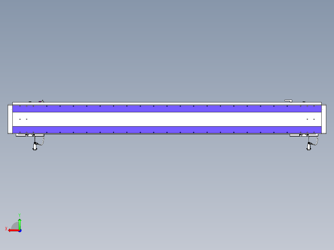 威洛博VL系列直线电机模组-2VL22H3-S1800后视图