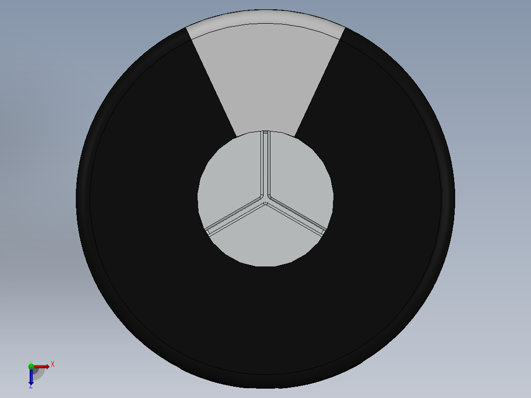 电容器 二极管 电阻器-Capacitor 330uF-25V俯视图