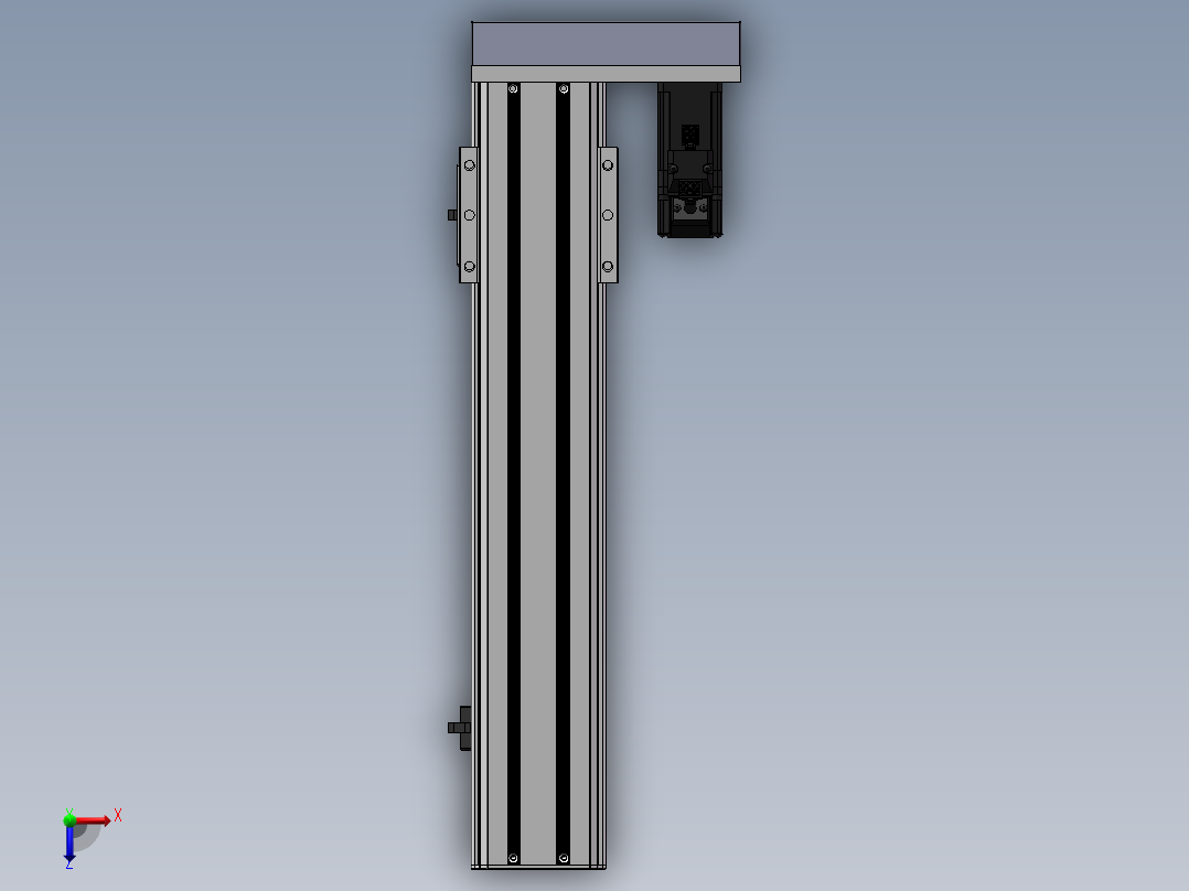 精密模组MY80S-T10-300L-P10B-BR-C4俯视图