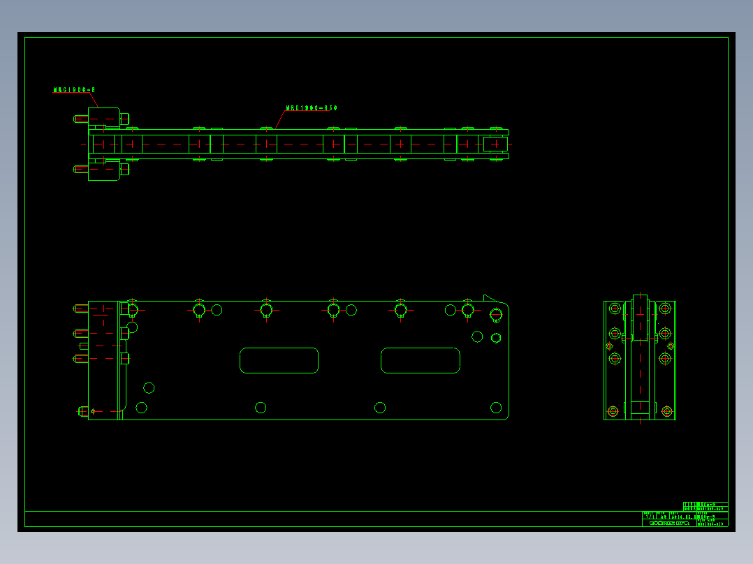 KOSMEKMRC1900-630多系列多零件图纸模型