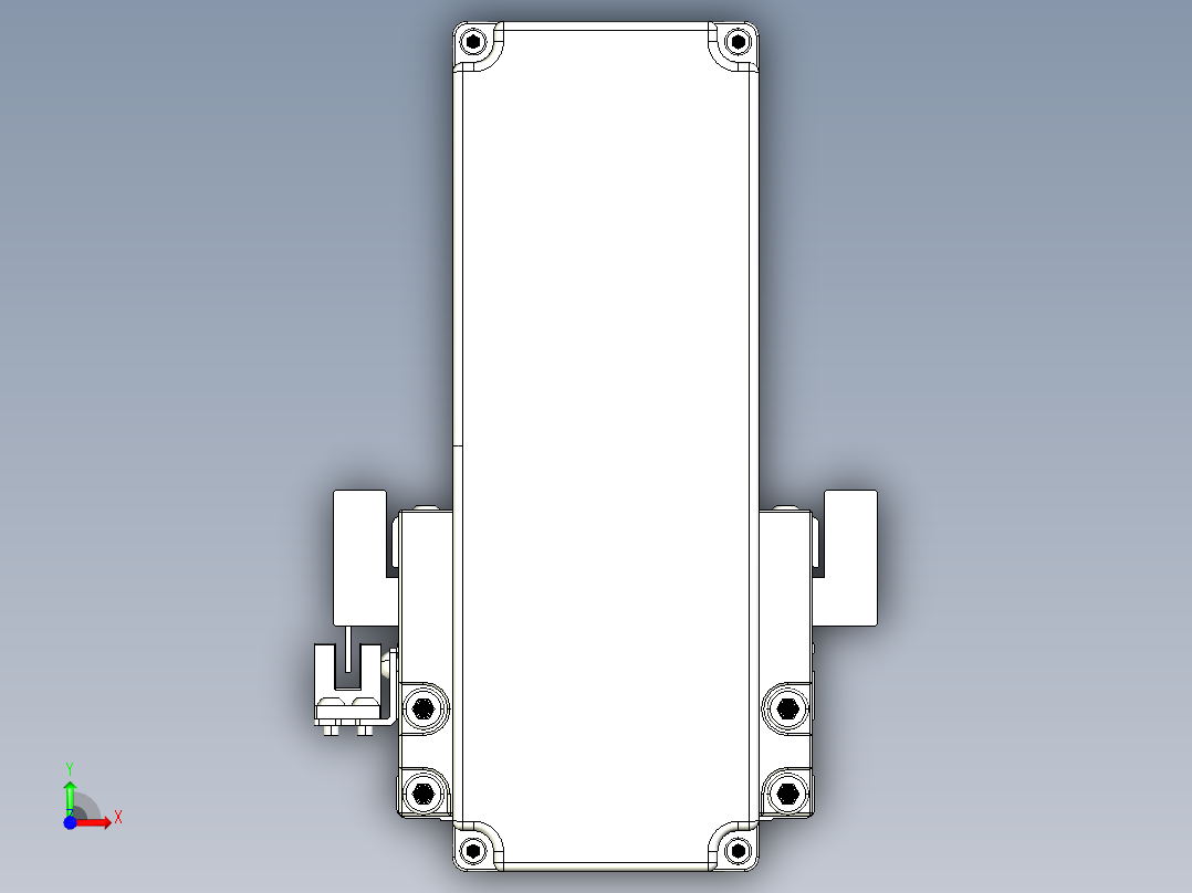 TPA-KNR-86E-1610C-L900A1-MU-H10-N3线性模块铝制底座前视图