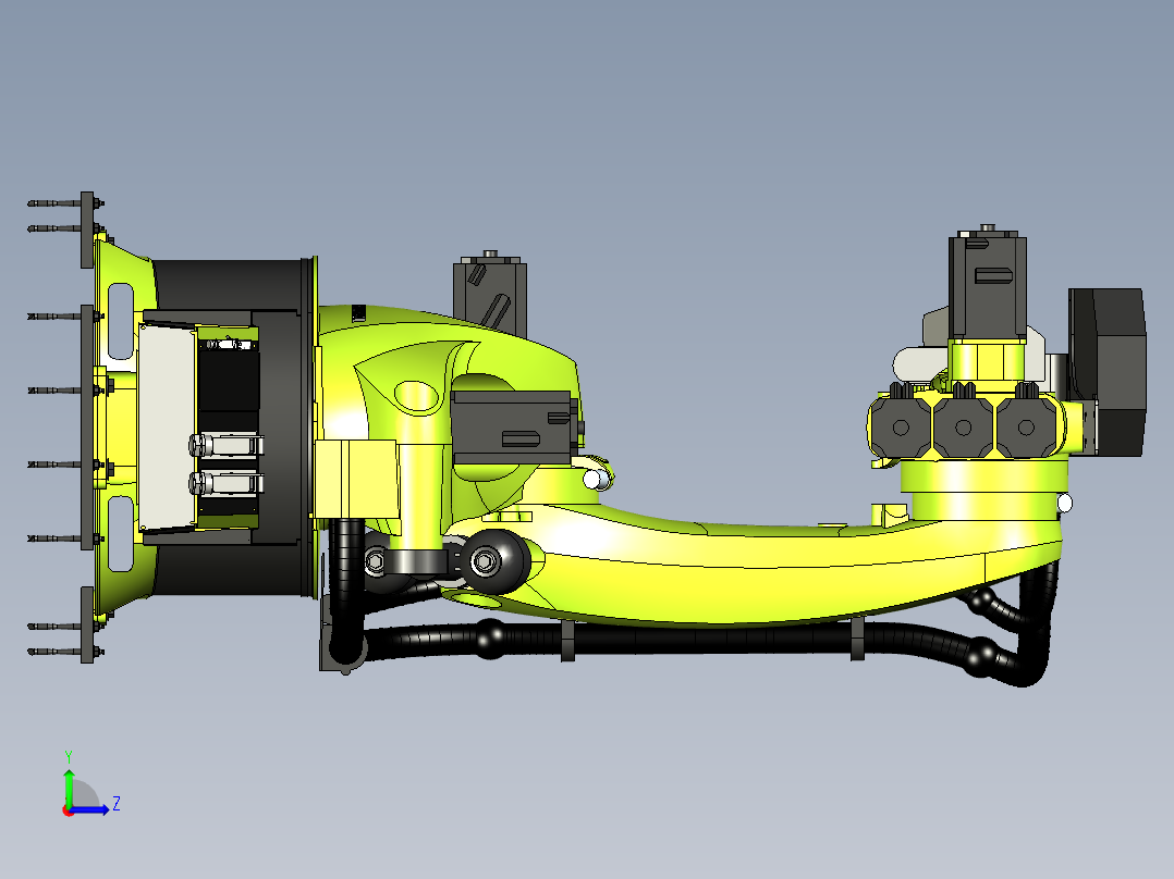 KR 500 FORTEC IGS STP左视图