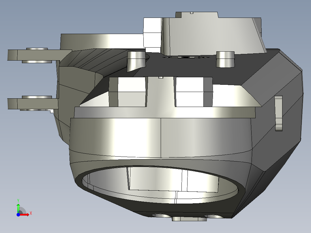 ABB全系列机器人3-3D模型 (108)前视图