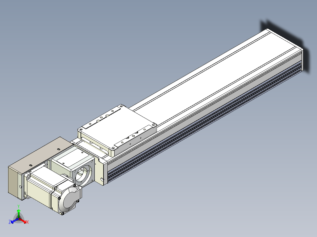 同步带全封闭直线模组TPA-HCB-105D-90-L350-ML-C-P20-N3