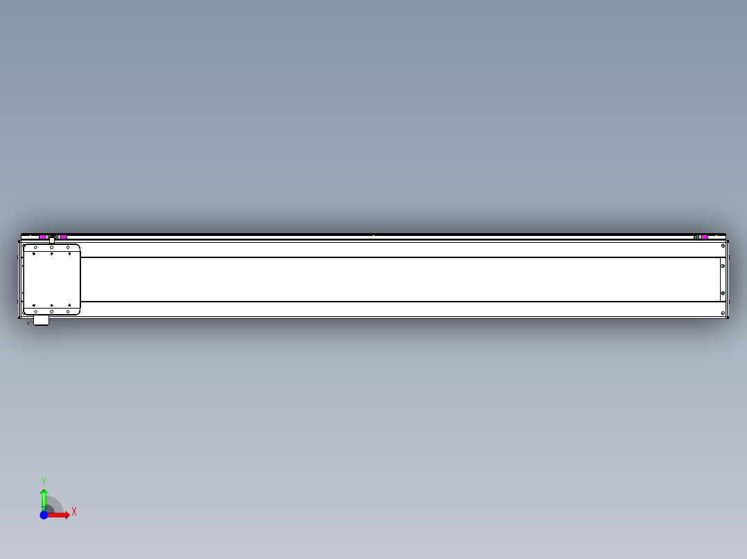 威洛博LC系列3d模型模组LC22H1Y-S1800前视图