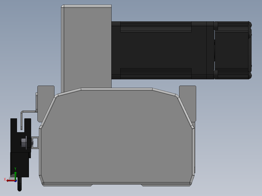 精密模组MT100-L78-100-RU-M10-C4后视图