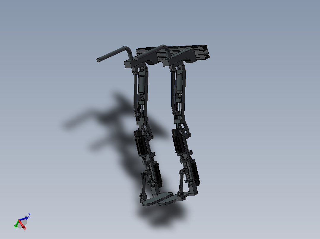 可穿戴型助力<span style='color: red'>机器人</span>机械系统结构研究（含proe三维图、cad、论文）