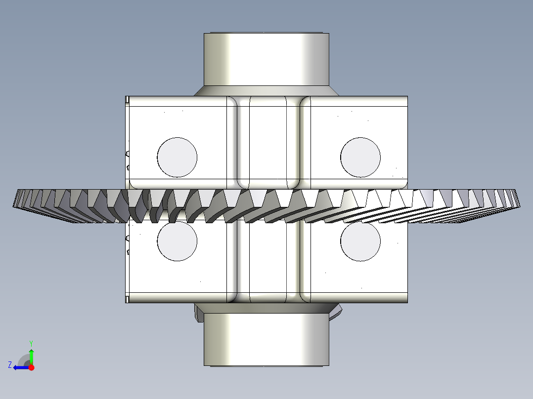 齿轮啮合 (142)右视图