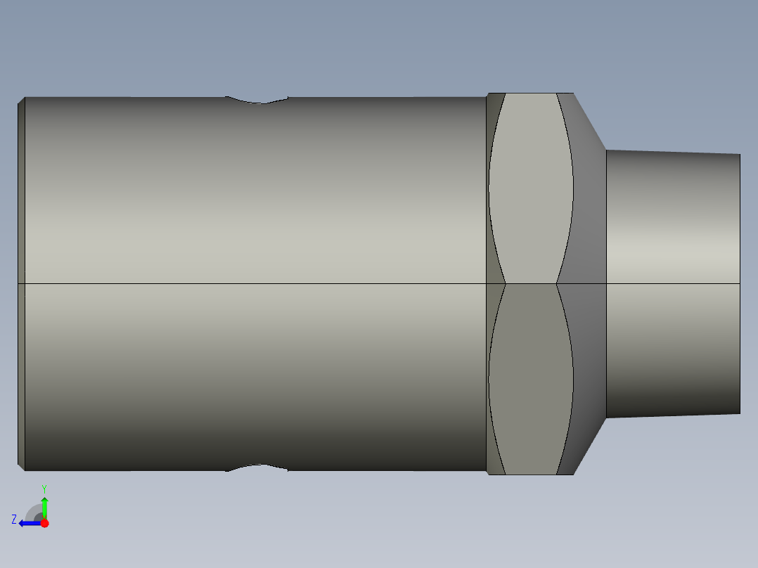 基恩士SJ-MS2_kc图纸模型右视图