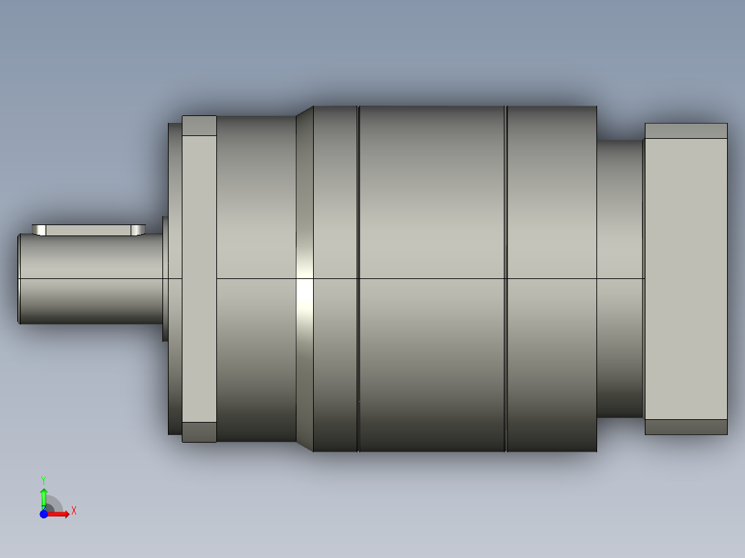 斜齿PHL115-L2 24-95-115-M6 LR60 CZ32.STEP前视图