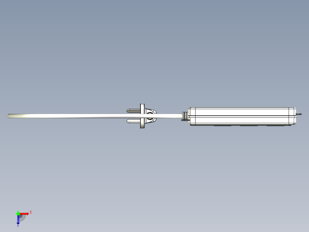 排插-2 STP PROE俯视图