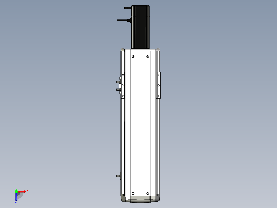 Toyo东佑达直线模组-ETH13-300-BC-400W+煞車俯视图