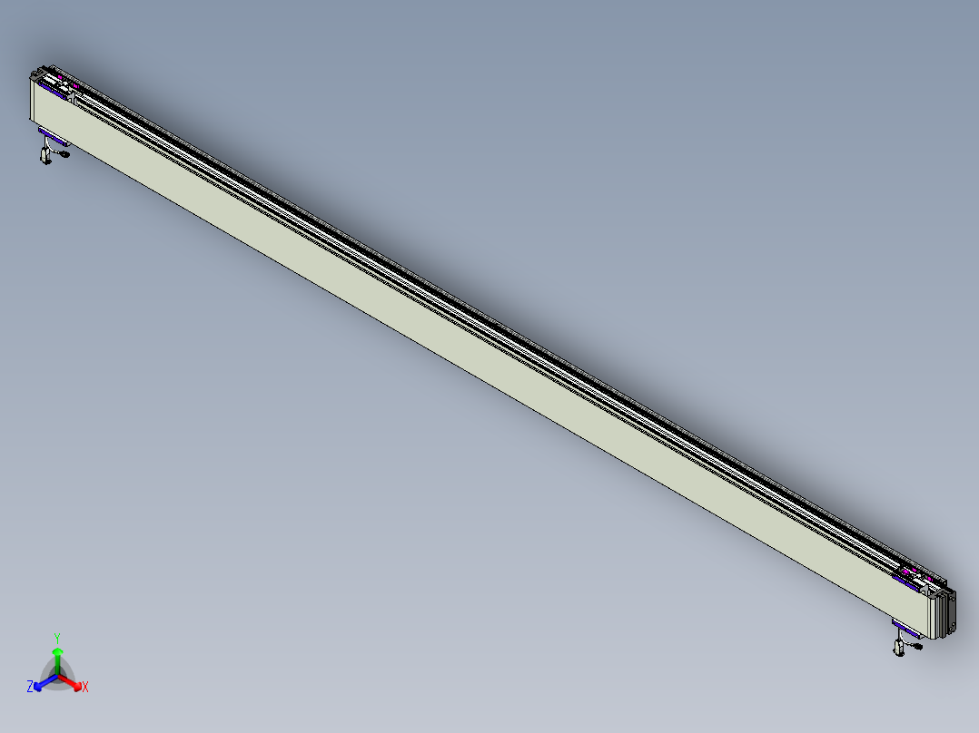 威洛博VL系列3d模型模组2VL14S1Y-S3250正等轴测图