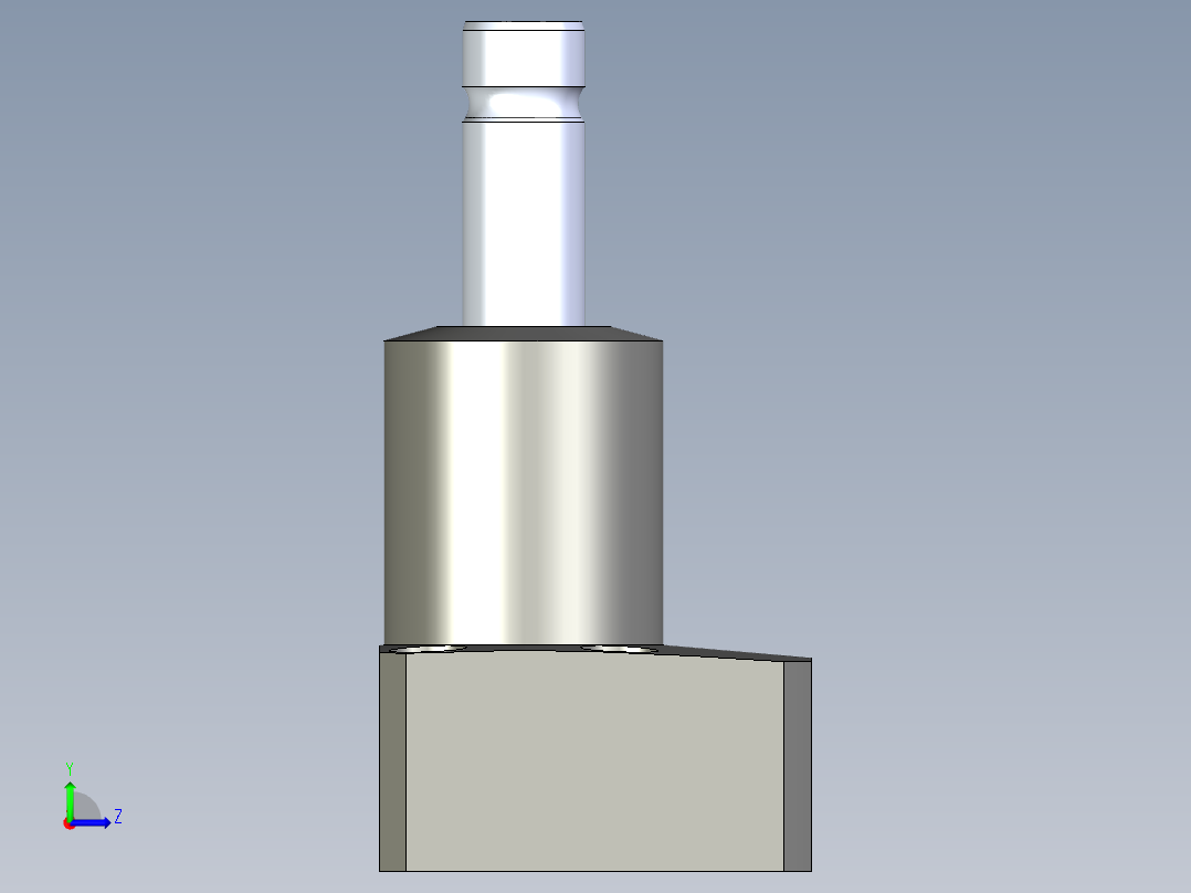 KOSMEKTLB0401-2JL多系列多零件图纸模型左视图