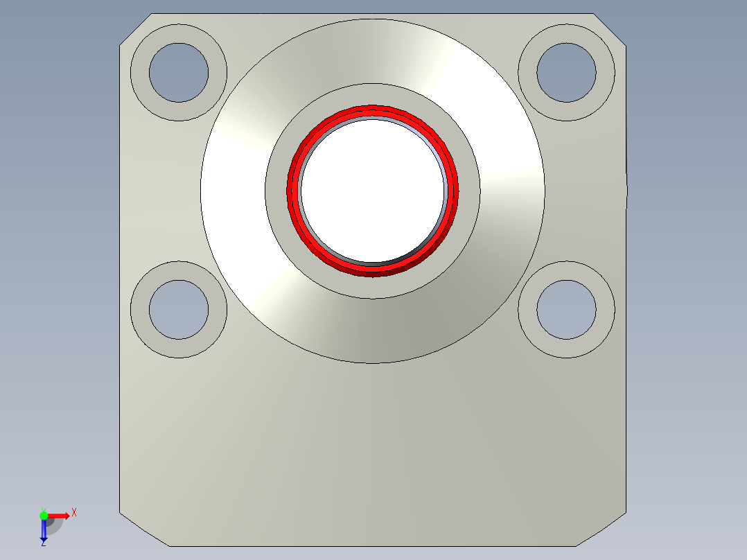 KOSMEKTLB0401-2JL多系列多零件图纸模型俯视图