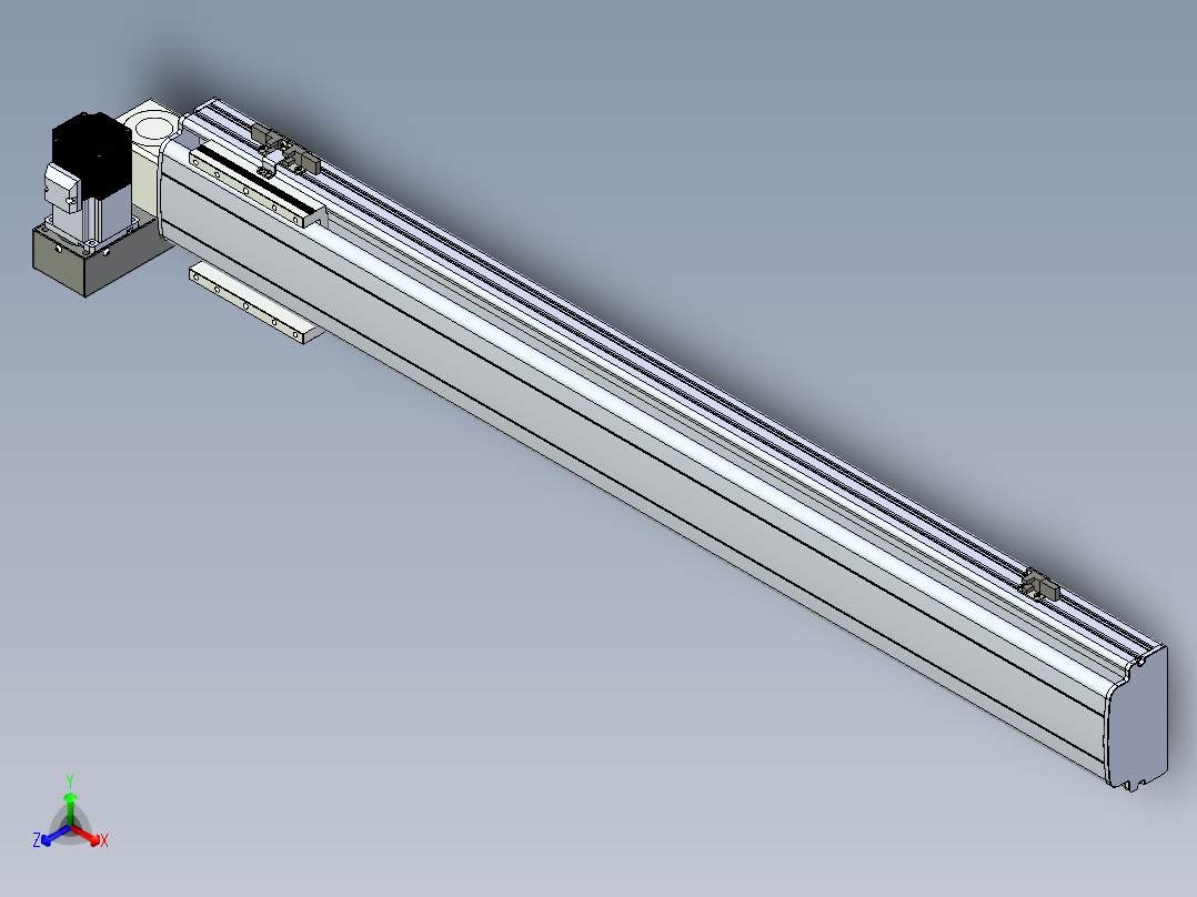 同步带滑台-半封闭B13H-L45-S900-LU-P40-D3