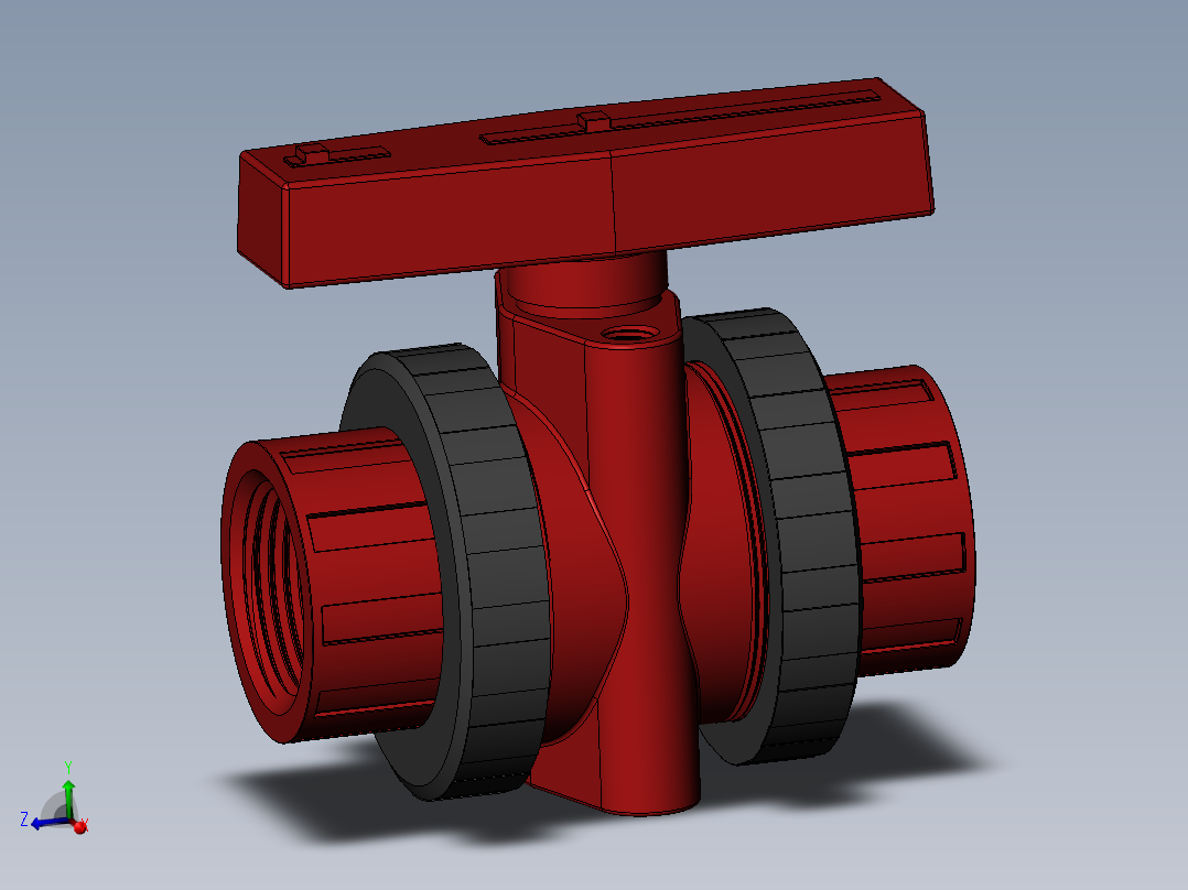 PVC管件-1in_BallValve