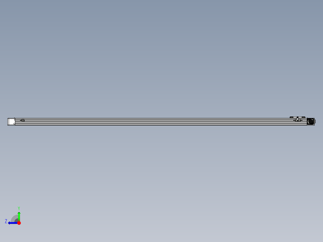 同步带滑台-欧规BC6-L120-S2500-R-P40-D3右视图
